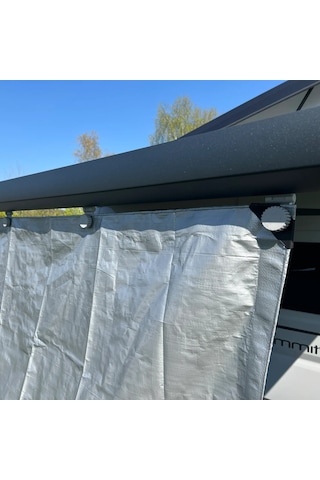 Karavan Tente Branda Güneşlik Kanal Askısı Thule Tente İçin 4 Lü Paket