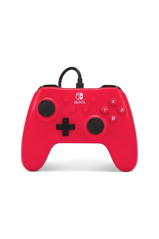 Nintendo Switch Kablolu Oyun Kolu Lisanslı Raspberry Red