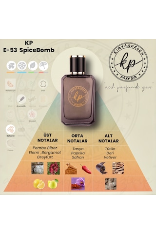 KP E-53 Erkek Parfüm EDP 50 ML