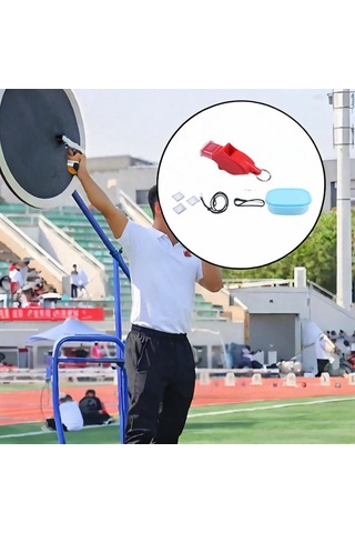 Homyl Spor Düdüğü Hafif Taşınabilir Boyun Askılı Hakemler Kırmızı