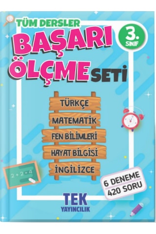 Başarı Ölçme Seti 3. Sınıf Tüm Dersler