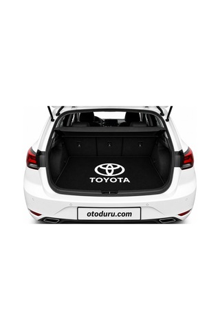 Oem Toyota Logolu Premium Bagaj Halısı Siyah