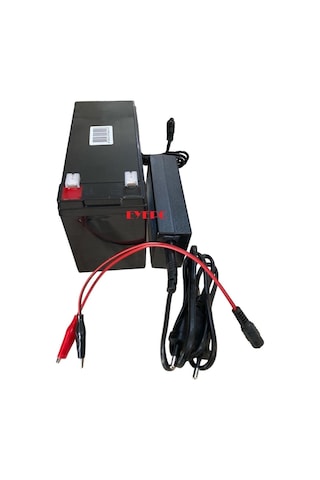 Ncpline Çocuk Akülü Araba Için 12 Volt 7 Amper Kuru Tip Akü Herzaman Yeni Tarihli Akü Şarj Adaptörü