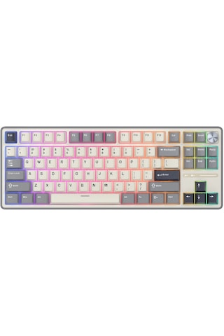 Royal Kludge R87 Pro Beyaz/gri Tkl Kablolu Us Gaming Klavye
