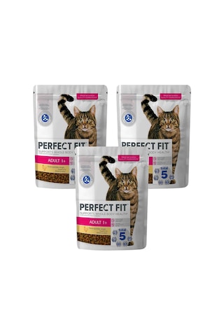 Perfect Fit Yetişkin Tavuklu Yetişkin Kedi Maması 3 x 750 G