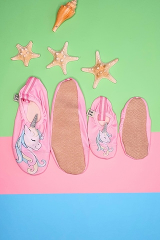 Pembe 3 Boyutlu Unicorn Anne Kız Kombinlenebilir Havuz Patiği Ayrı Ayrı Satılmaktadır -f-9012 Pembe