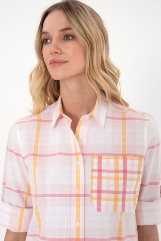 U.S. Polo Assn. Kadın Pembe Uzun Kollu Tunik Gömlek 50299591-VR167
