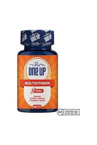 One Up Multivitamin 60 Kapsül 2 Adet