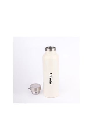 Milo Bangor 750 Ml Çelik Termos - Beyaz Beyaz