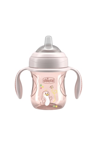 Chicco Yumuşak Uçlu Geçiş Bardağı Kız Pembe Pembe