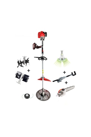 Silen C-52 Yan Tırpan + Zeytin Hasat + Fındık Silkeleme + Dal Budama + Paletli Çapa + Akrep Çapa Makinesi