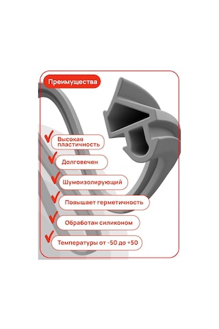 Ygga Plastik Pencere Ve Kapılar İçin Evrensel Conta 12 185705324 Diğer