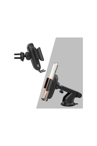 15W Hızlı Şarj Özellikli Kablosuz Araç Şarj Cihazı