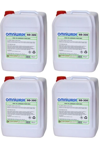 Omniwash Sd-300 Ihlamur Oda Ve Çamaşır Parfümü 5 Litre 4 Adet Diğer