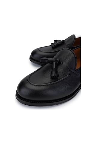 Franceschetti Erkek Hakiki Deri Siyah Loafer Ayakkabı 981 2366001 Erk Ayk Sk24-25 Nero Siyah