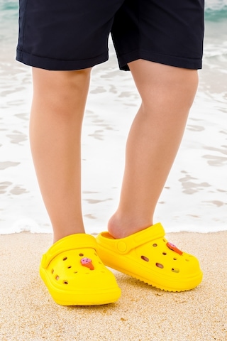 Kiko Kids Eva Plaj Havuz Okul Kreş Erkek Çocuk Terlik Twg 755 Sarı