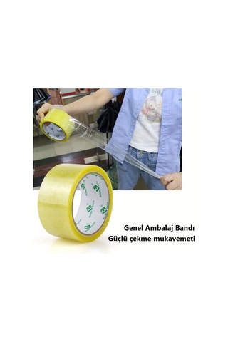 Jokey Ambalaj Hotmelt Kuvvetli Koli Bandı En:45mm Metraj: 40metre 6.adet Diğer
