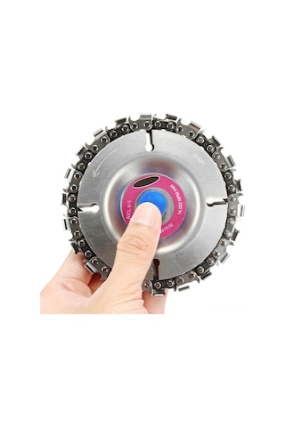 Tongxida Ahşap Kesim Zinciri 5 İnç 14 Dişli - 65 Gr, Angrill Alet İçin, Hassas Kesim, Zincir