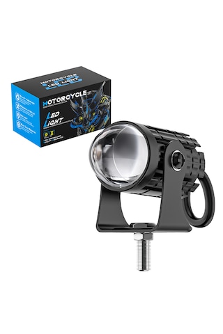 Motosiklet Sis Farı 2 Adet Delici Yüksek Parlak Beyaz Sarı Çift