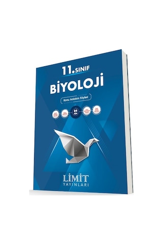 Limit 11. Sınıf Biyoloji Konu Anlatım Föyleri Limit Yayınları