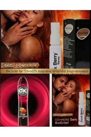 Black Berry Kayganlaştırıcı + Sprey