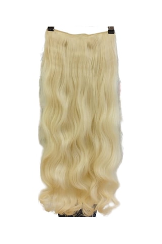 My Hair Türkiye Yarımay Çıt Çıt Saç Fiber Sentetik Postiş Platin