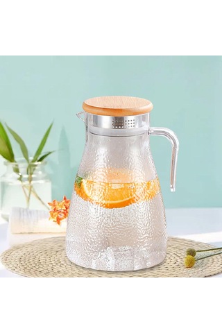 Homyl 1.5l Su Sürahi Pc Limonata Isıtıcısı Sangria Parti