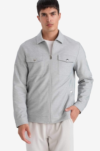 Defacto Slım Fıt Polo Yaka Mont D7533AX25SP Gri