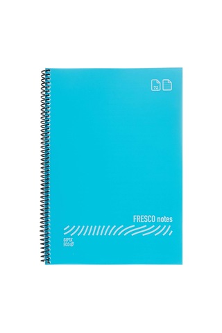 185491 Defter A4 Eko Fresco Spiralli Pp 72 Yaprak Çizgili 4932