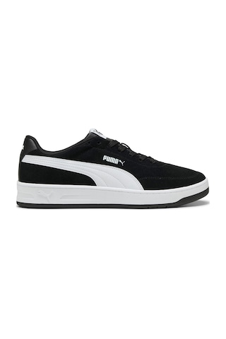 Puma Court Classic Clean Sd Siyah Erkek Sneaker 000000000102714303 SİYAH-BEYAZ