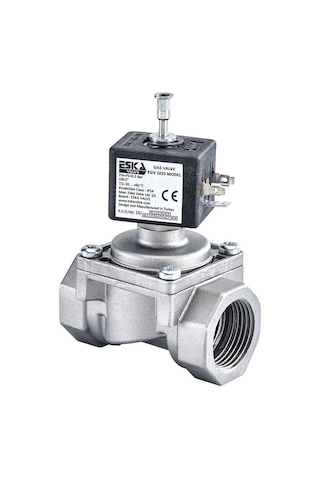 Eska Egv 1025 Normalde Açık Selonoid Vana 220Vac-12Vdc - 1" Eska Egv 1025 Normalde Açık Selonoid Vana 220Vac-12Vdc - 1"