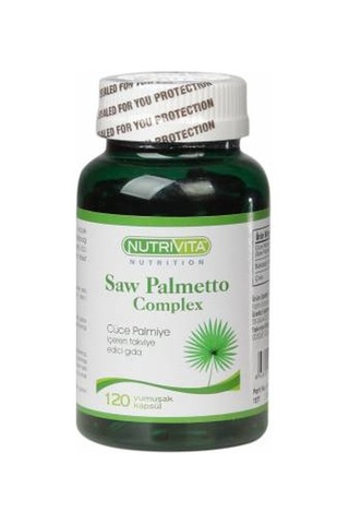 Nutrivita Saw Palemetto Complex 120 Kapsül