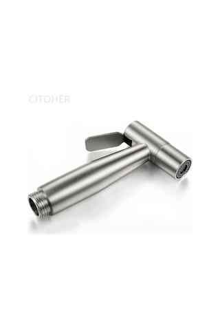 Semgears 4 Parça 304 Paslanmaz Çelik Klozet Taharet Musluk Seti Krom