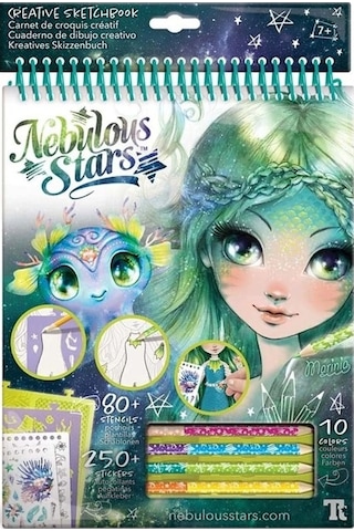 Akıllıelma-taros Nebulous Stars-11102 Creative Sketchbook - Marinia Çok Renkli