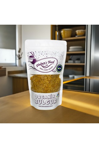 Organik Sertifikalı Bulgur 500gr Pestisit Analizli Organik Sertifikalı