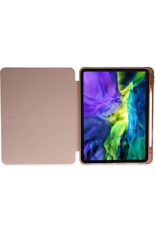 Newface Apple     Uyumlu iPad Pro 11 2024 Kılıf Kalemlikli Mars Tablet Kılıfı -