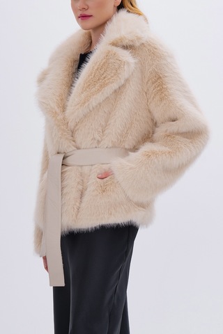 Valmenti Kadın Tekstil Bej Mont 616 5214 Bn Pls Mont Sk24/25 Bej Bej