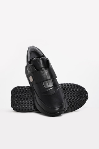Fast Step Hakiki Deri Kadın Casual Ayakkabı 136za910-10 Siyah