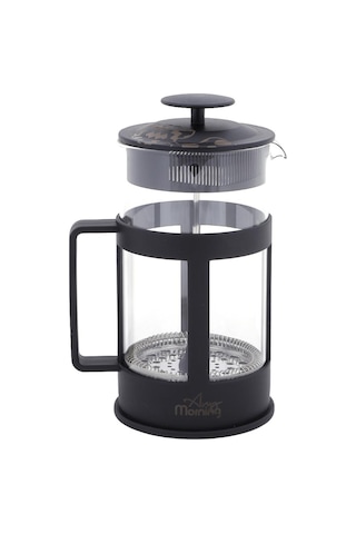 Any Morning Fy04 Kahve Ve Bitki Çayı İçin french Press 350 ML Siyah
