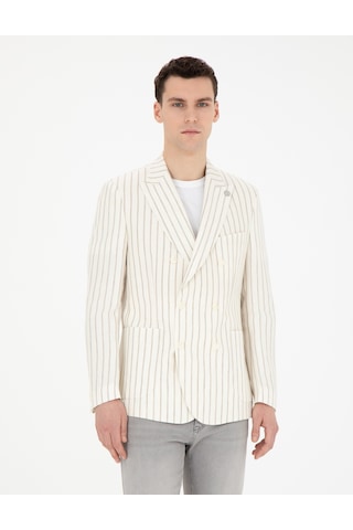 Pierre Cardin Erkek Ekru Ceket 50284938-vr019 Ekru