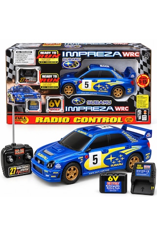 Subaru Impreza Wrc Uzaktan Kumandalı Araba 1:15 Ölçek Mavi