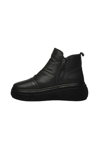 Mamma Mia Mammamia D26kb-8470-b Siyah Kadın Comfort Deri Bot 7582