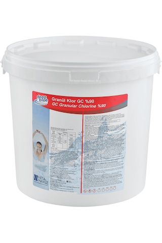 Deep Blue %90 Toz Granül Havuz Klor 10kg