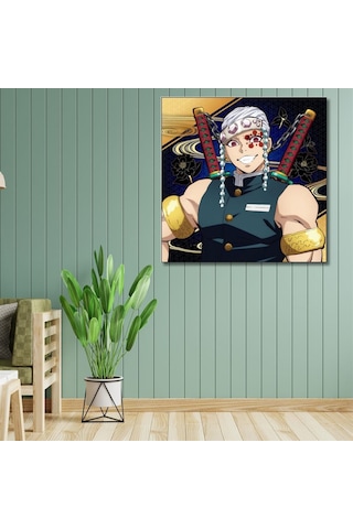 Demon Slayer Kimetsu No Yaiba Poster-çerçevesiz