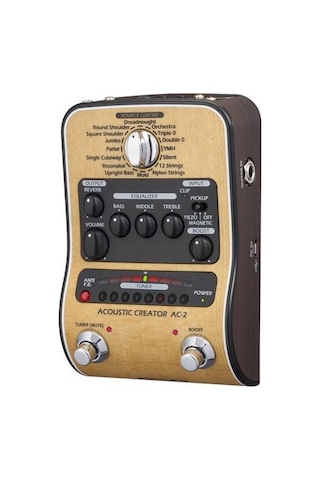 Zoom Ac-2 Akustik Creator Efekt Pedalı