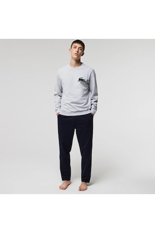 Lacoste Erkek Sweatshırt Sh7477-00-y9k Gri