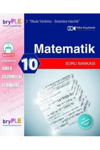 Birey Ple 10. Sınıf Matematik Soru Bankası Yeni : Yeni Müfredata Uygun / Okula Yardımcı - Sınavlara Hazırlık