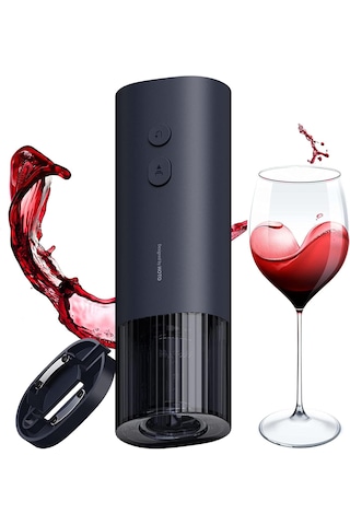 Hoto Elektrikli Şarap Açacağı Qwkpq001 Siyah
