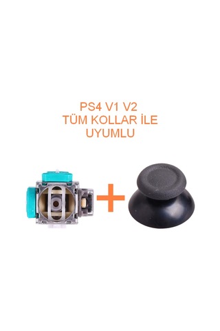 1 Adet Ps4 Analog Motoru + Topuz Başlık Set