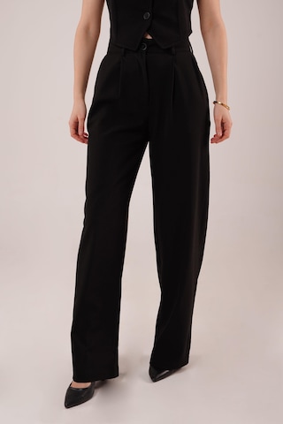 Sensuelle Premium Model Oturtmalı Siyah Pantolon Siyah